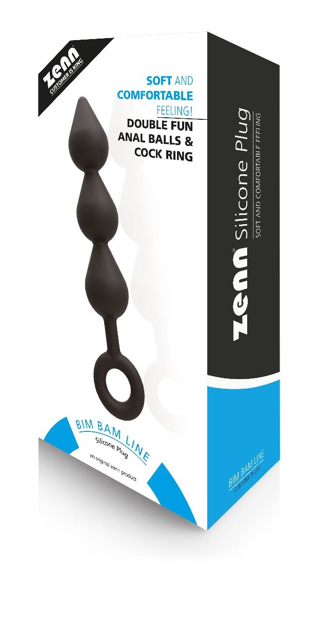 Palline plug anale in silicone