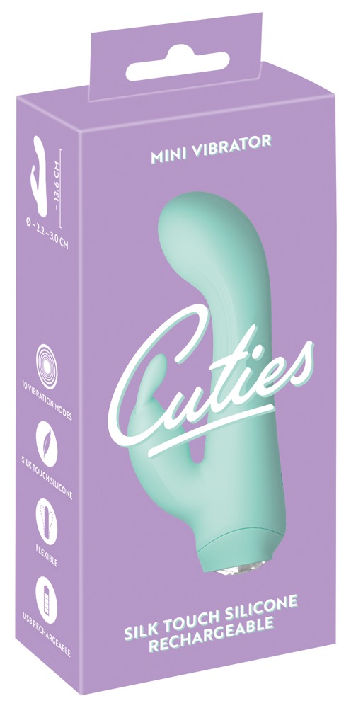 Mini vibratore Rabbit della quarta generazione Cuties