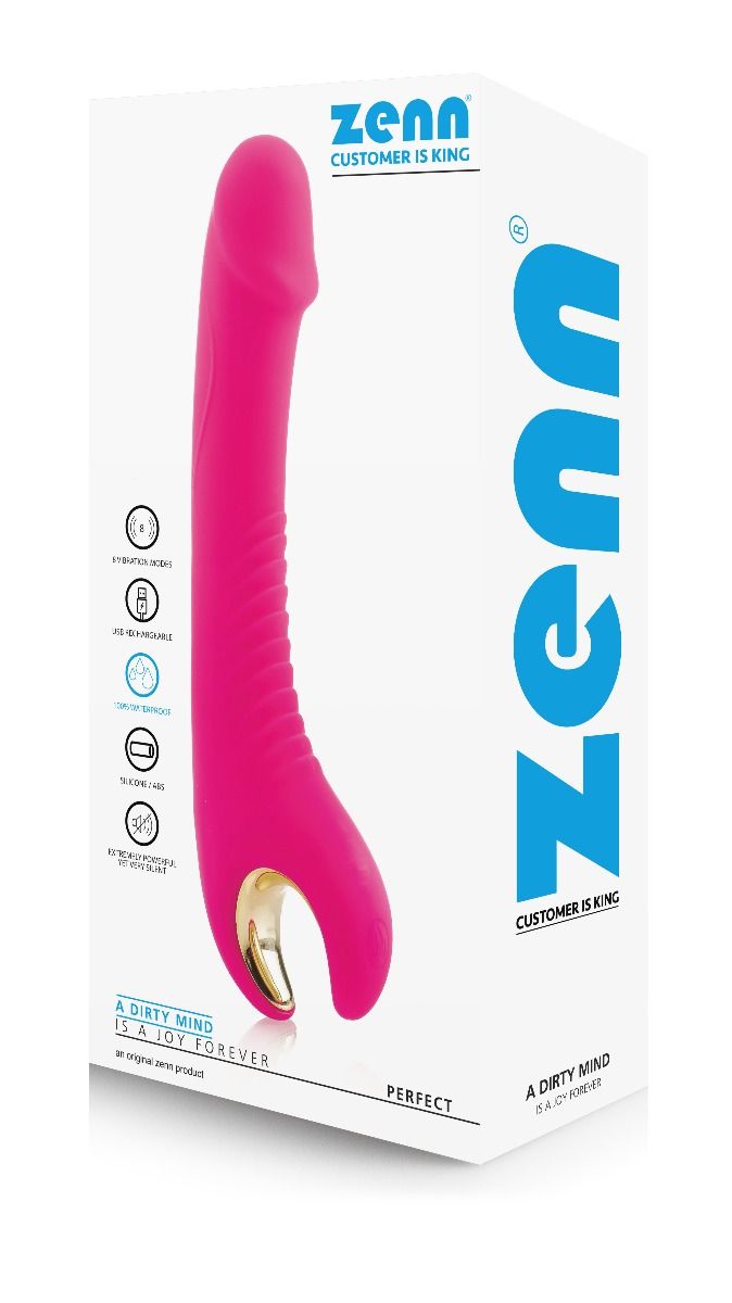 Vibratore per donna con testa roteante 100% impermeabile